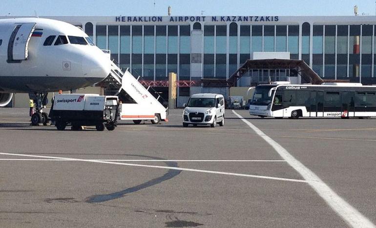 Heraklion airport Nikos Kazantzakis